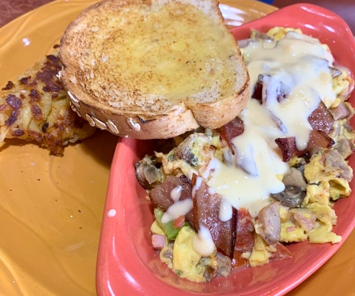 Café! Kitchen Sink Ome-Alot at Jensen's Cafe in Burnsville, Minnesota