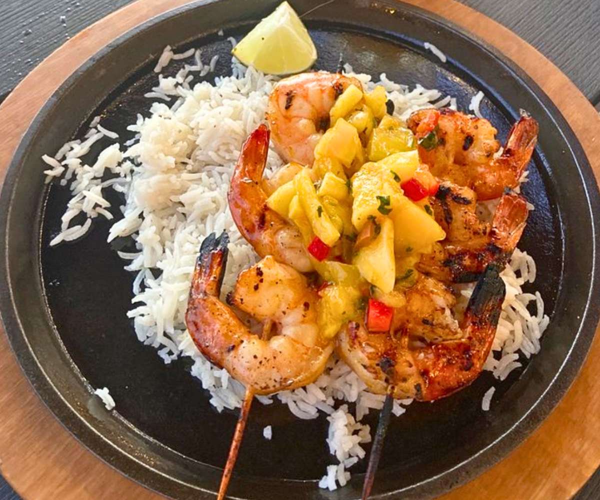 Tequila Lime Shrimp at Cunningham's on the Lake in Kearney, NE