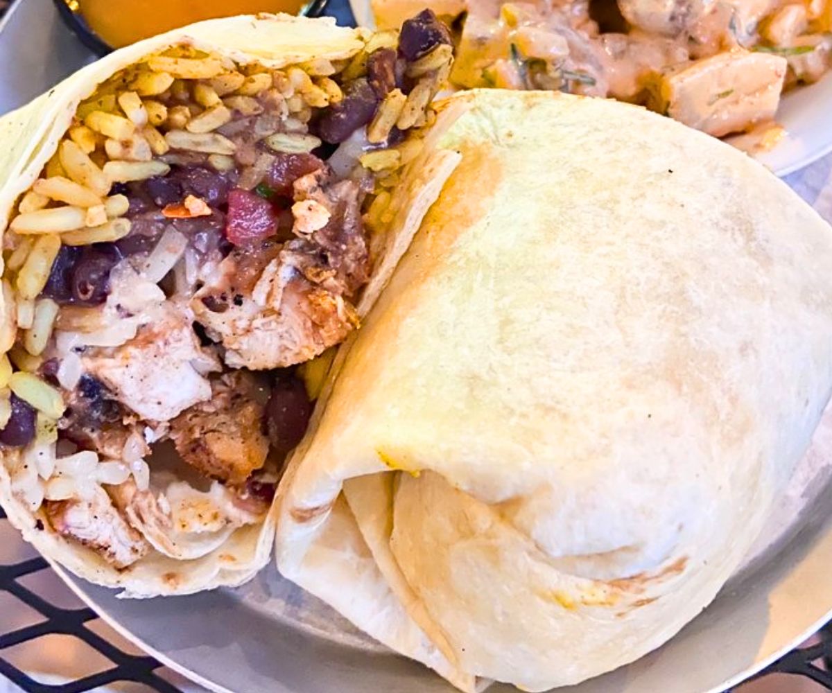 Baa'd Ass Burrito at Black Sheep Burrito and Brews in Charleston, WV