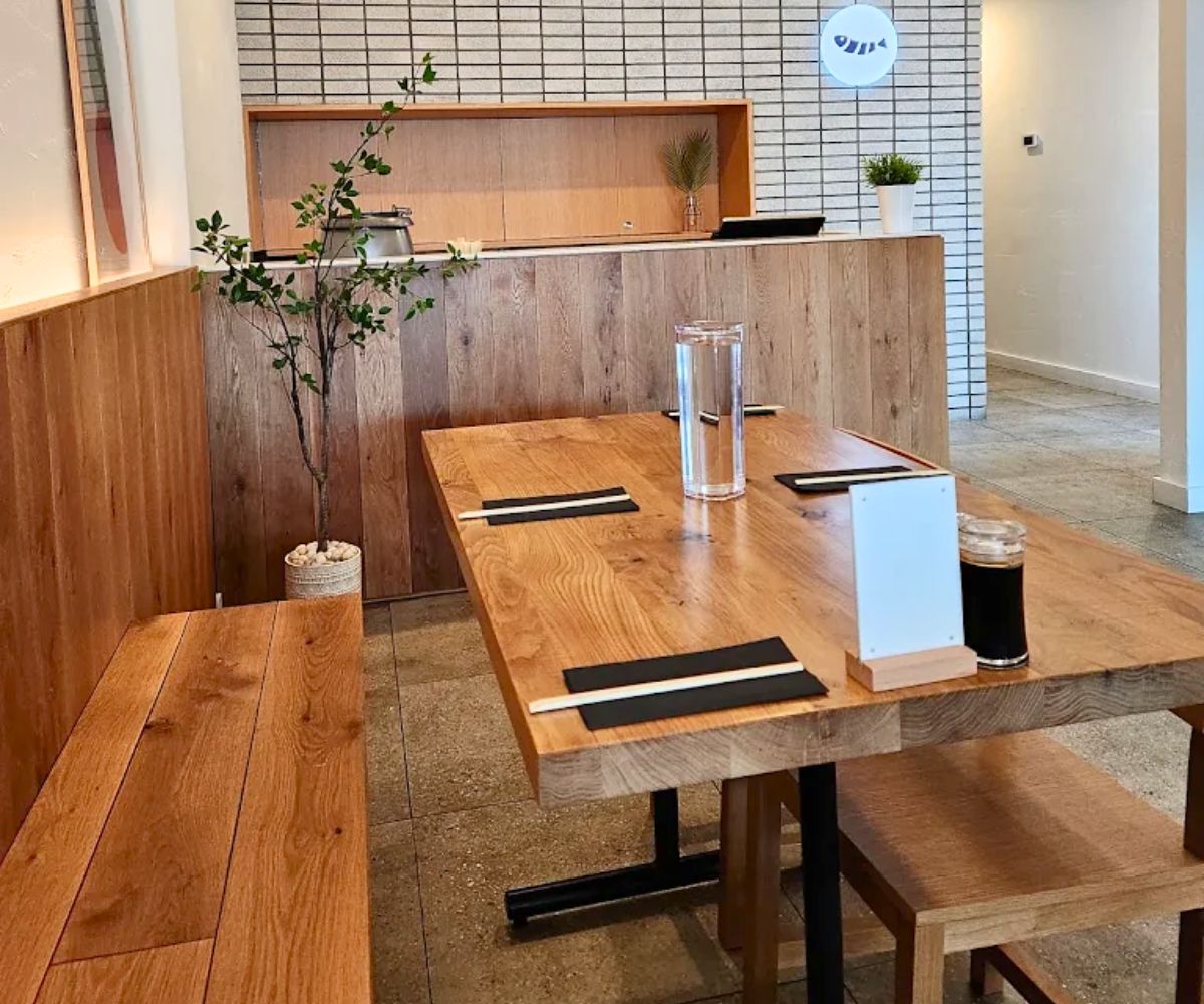 interior of Sakanaya in Champaign, Illinois