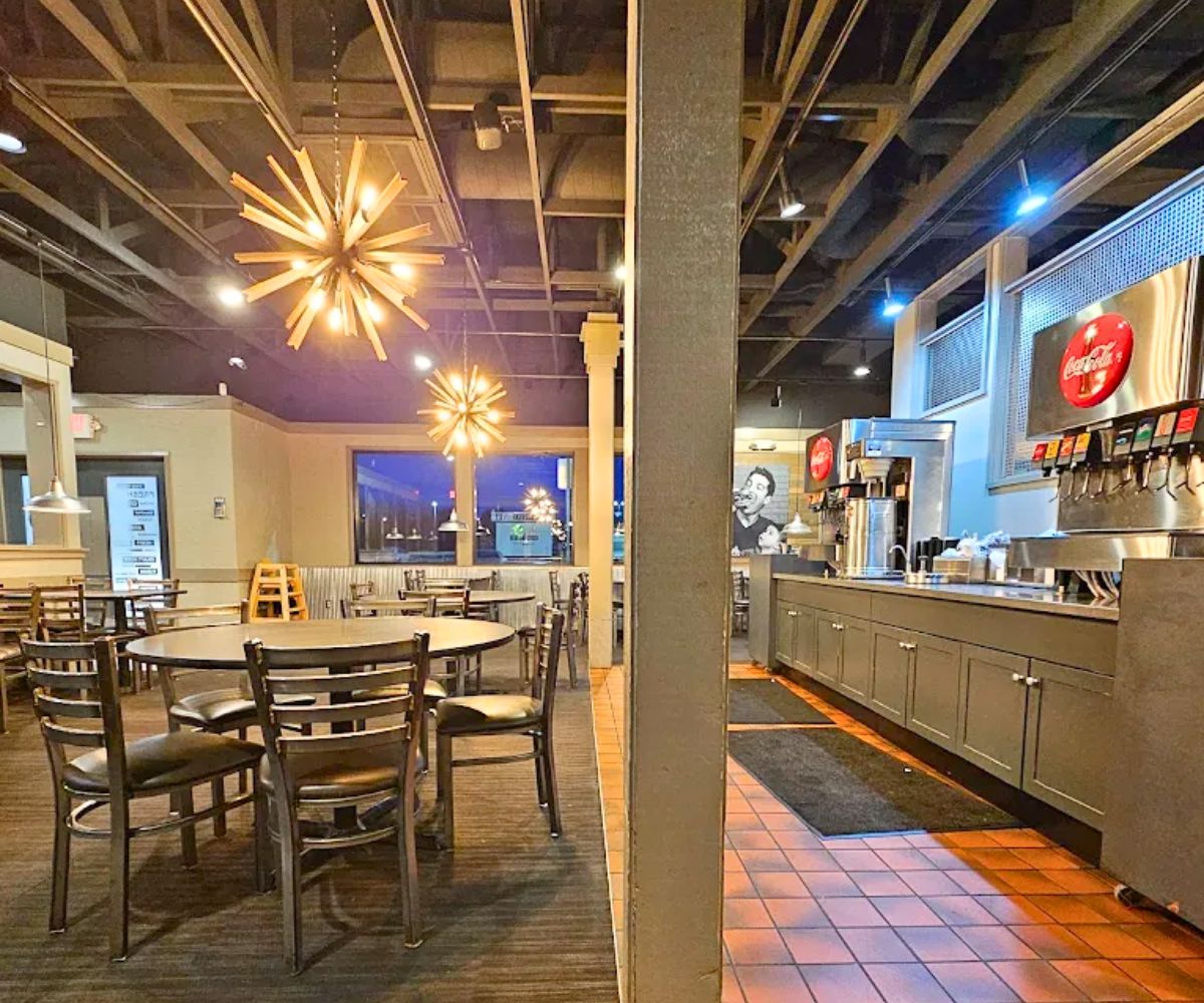 interior of Freakin' Unbelievable Burgers in Flint, MI