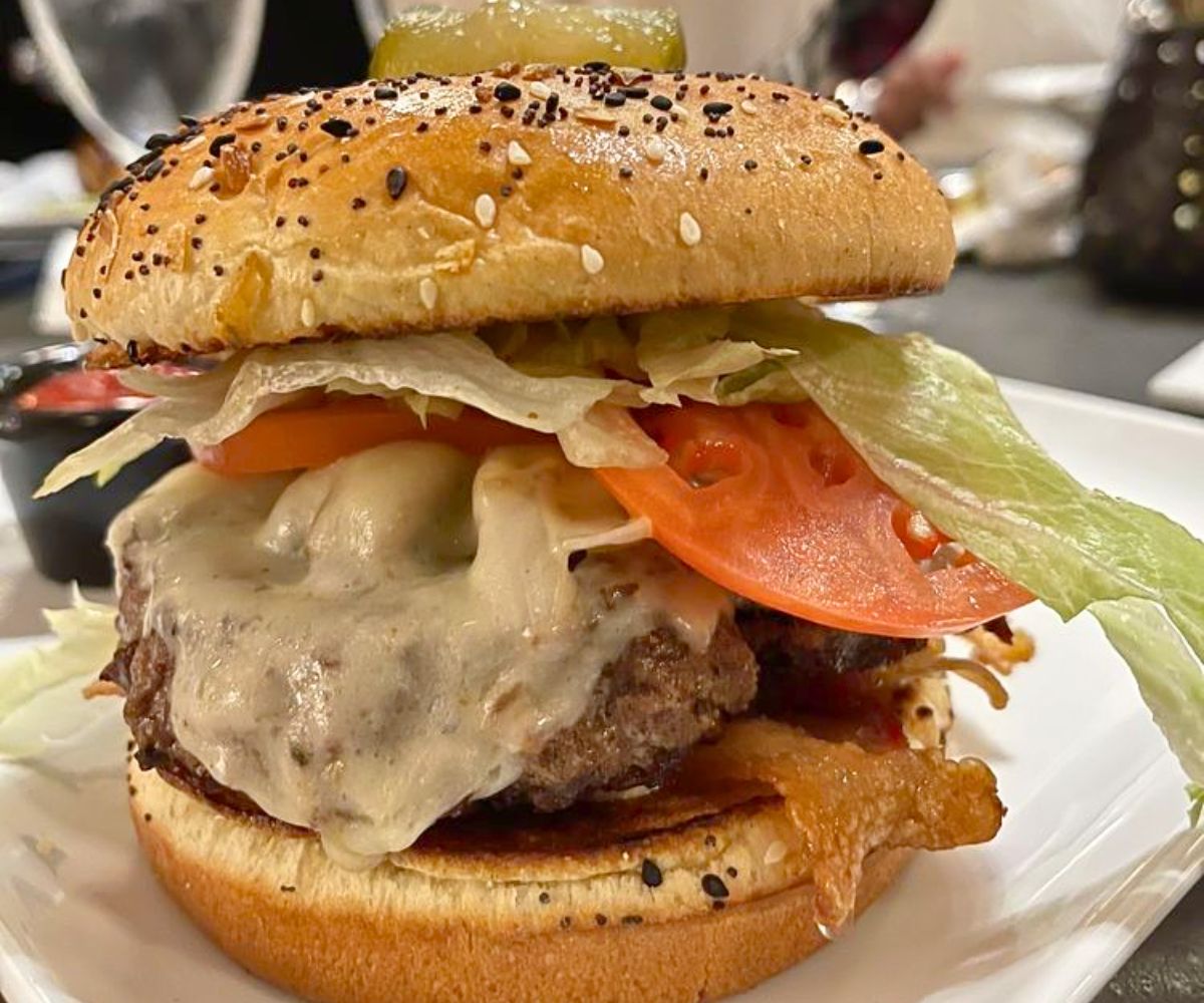 Standard Hardware Burger at Webb Custom Kitchen in Gastonia, NC