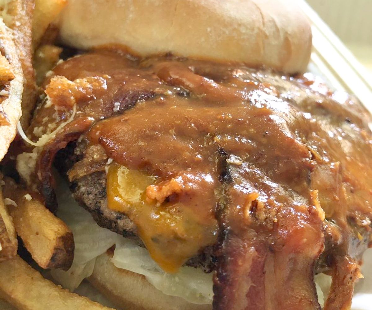 Barbecue Burger at Coleman Public House in Mount Pleasant, SC