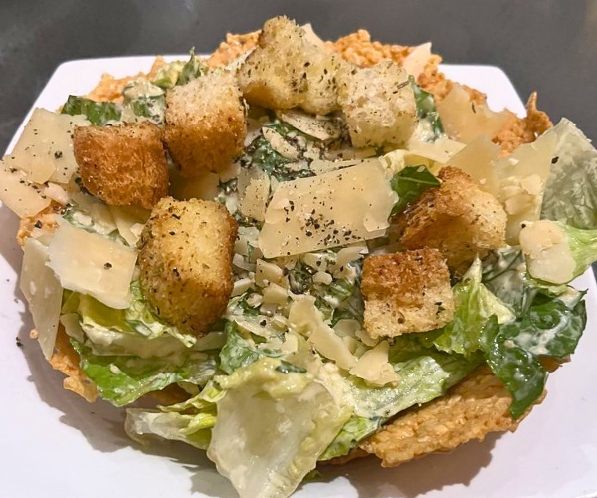 Caesar Salad Theater at Webb Custom Kitchen in Gastonia, North Carolina
