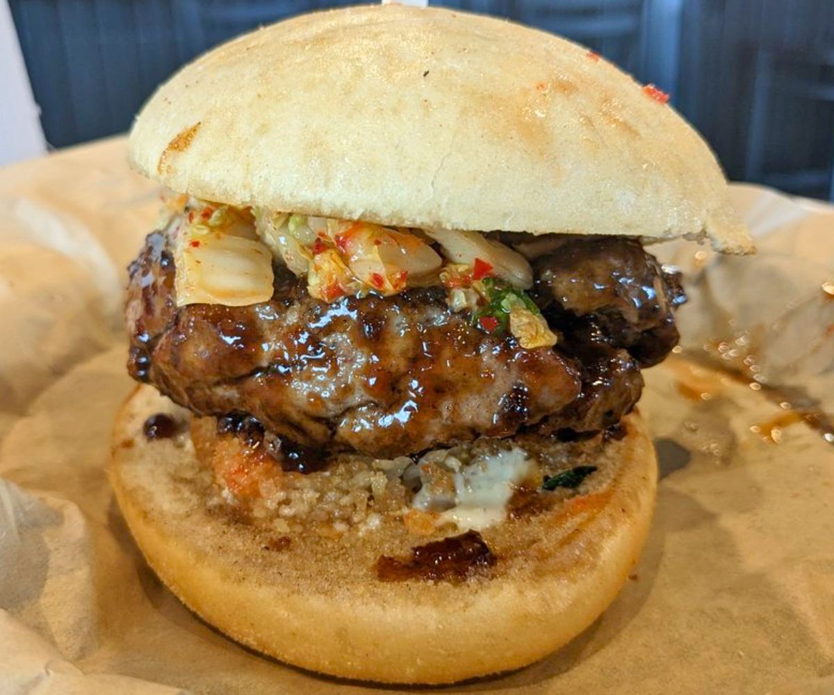 Bulgogi Burger at Peppered Pig in Huntsville, Alabama