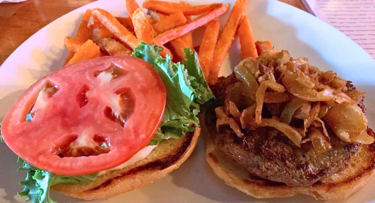Bison Burger at Christopher's Eats in Huntington, West Virginia