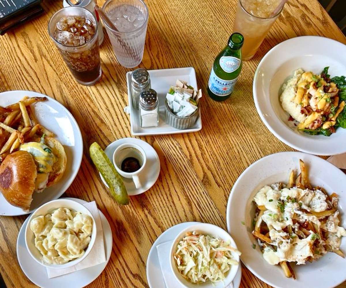 food at The Backyard in Milton, Delaware