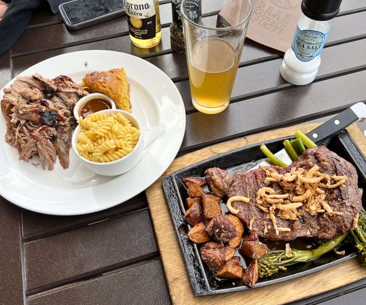 Pork Shoulder and Ribeye Steak at ROAM Kitchen + Bar in Sioux Falls, SD