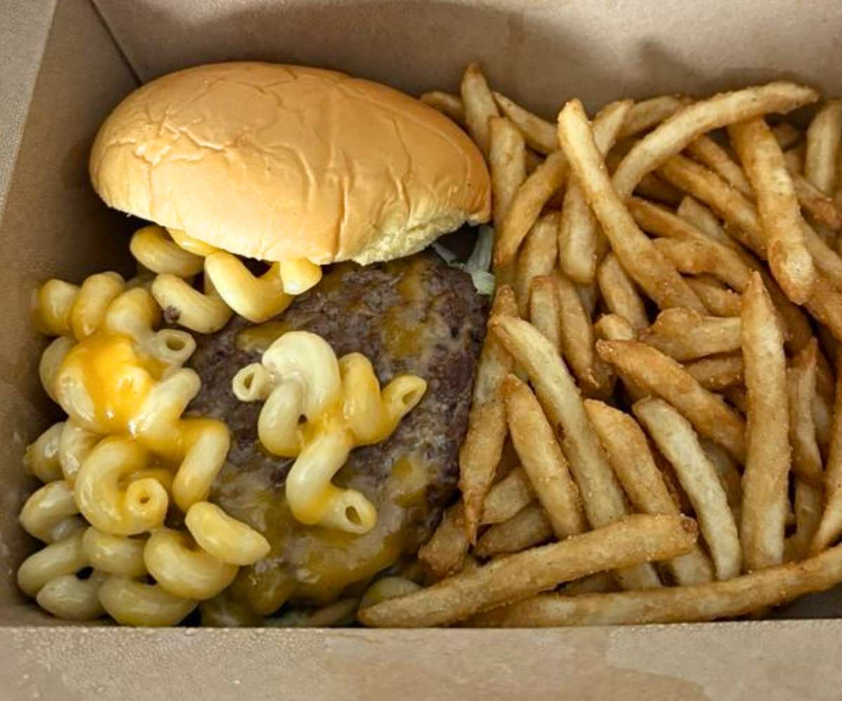 Big Mac N' Cheese Burger at Pounds in Fargo, North Dakota