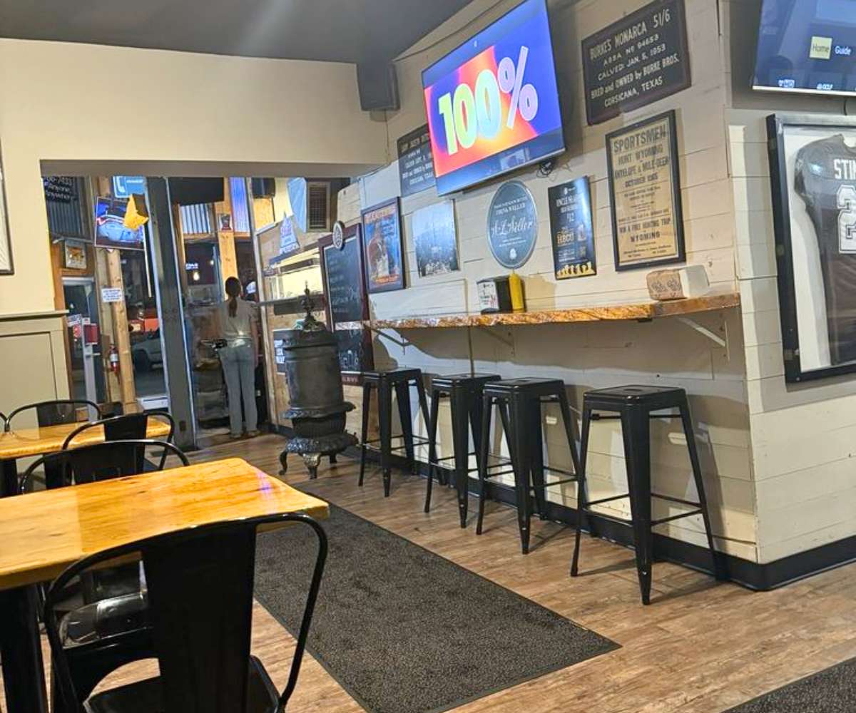 interior of Born in a Barn in Laramie, Wyoming