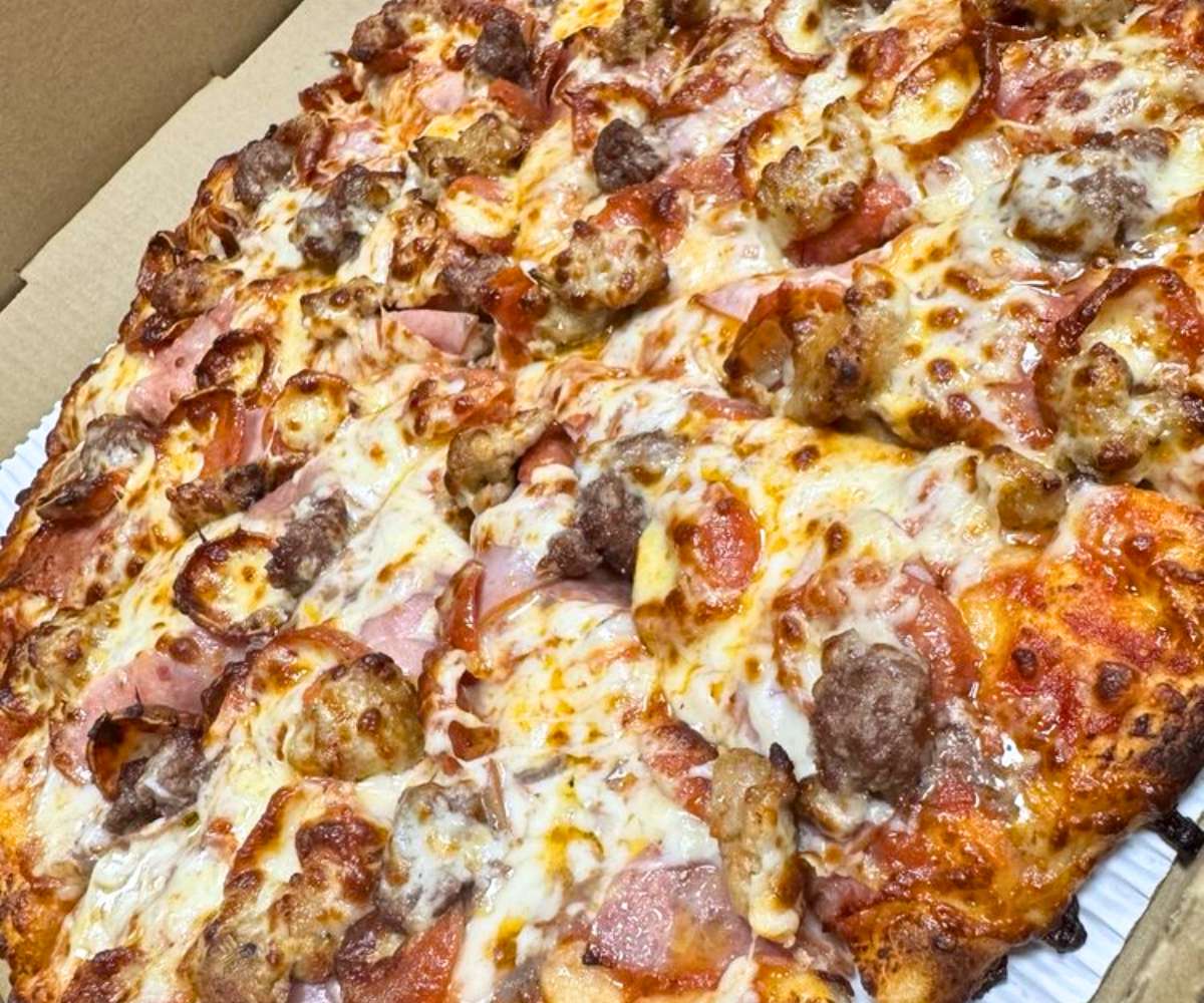 All Meat at Cali Pizza in San Jose, California