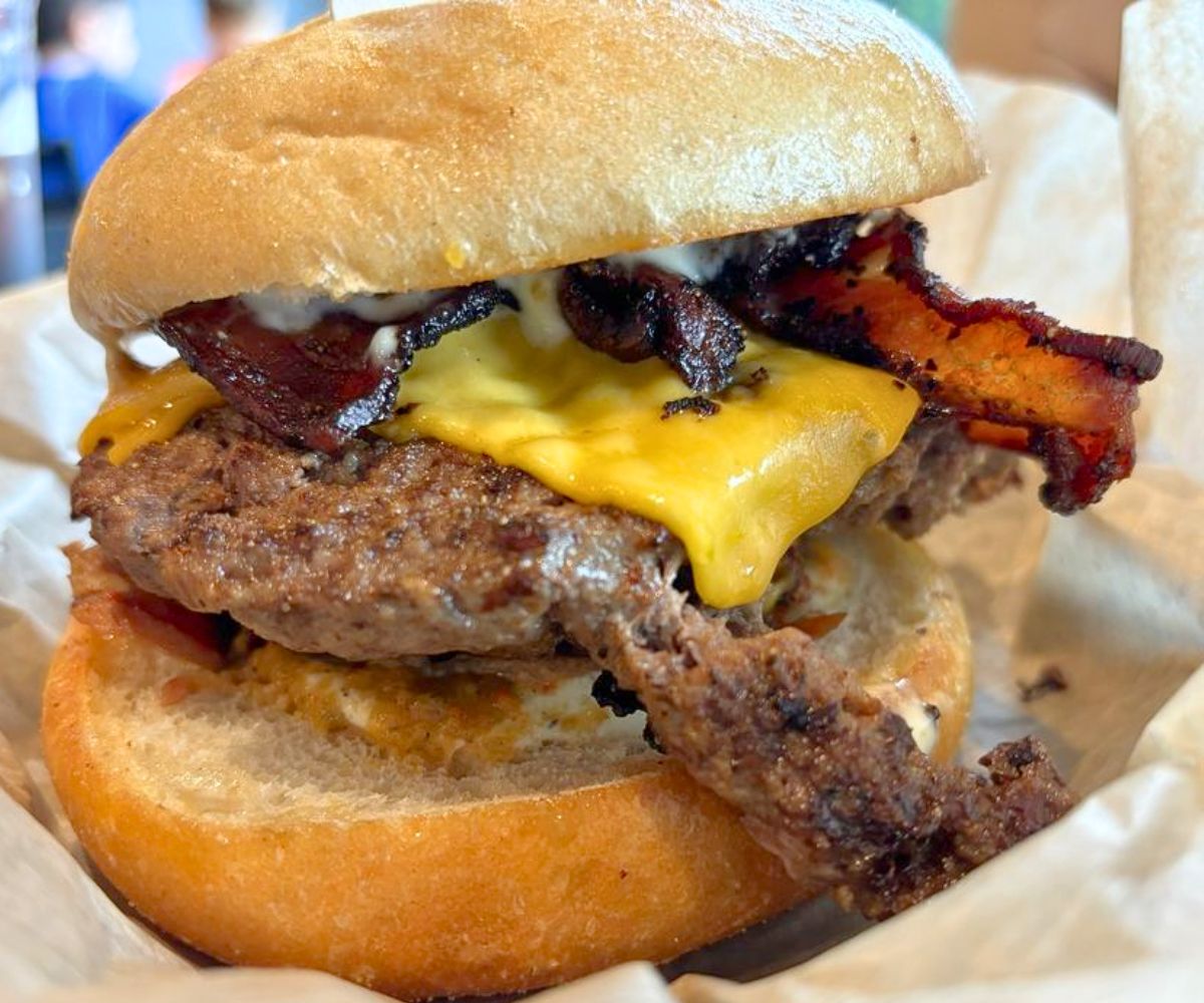 Bacon Bomb at Peppered Pig in Huntsville, AL