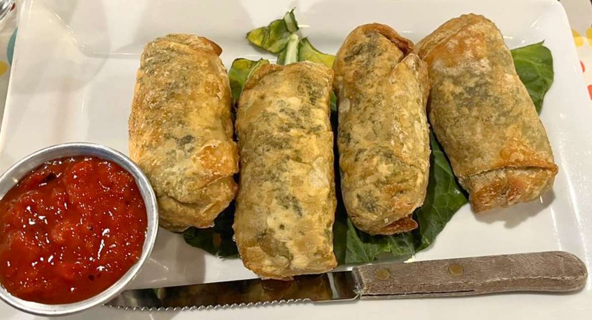 Southern Egg Rolls at Circa 1800 in Fayetteville, North Carolina