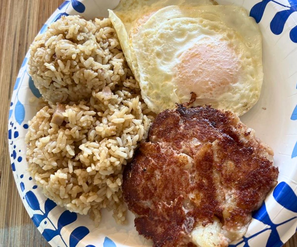 corned beef hash a Sunnyside in Wahiawa, HI