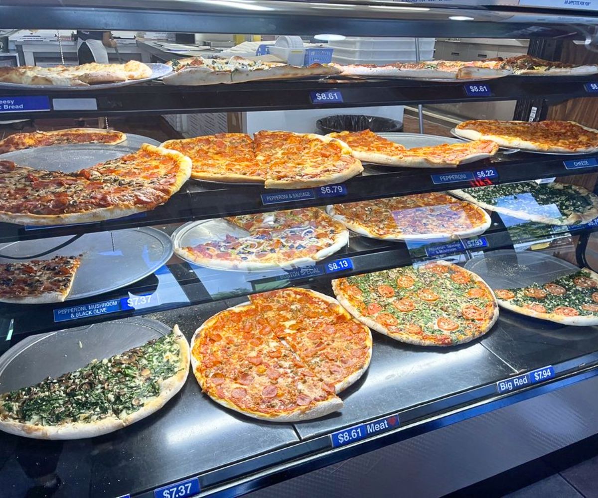 pizzas at Boston's North End Pizza Bakery in Aiea, Hawaii