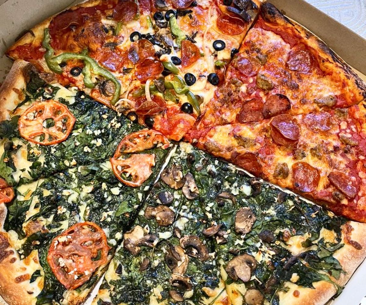 pizza at Boston's North End Pizza Bakery in Aiea, Hawaii