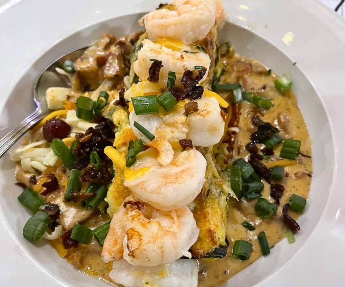 Shrimp and Grits at Circa 1800 in Fayetteville, NC