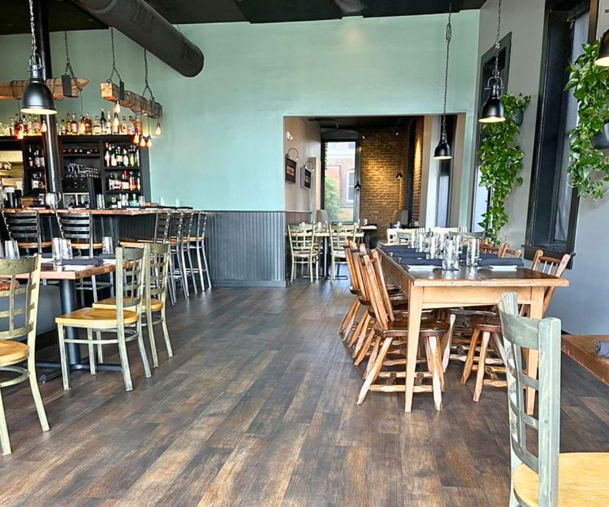 interior of Revival Kitchen & Bar in Concord, NH