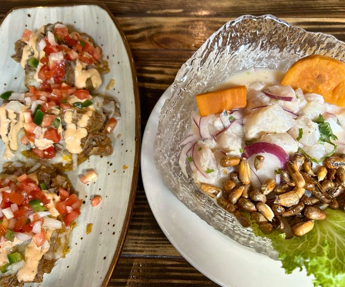 food at Pisco Latin Kitchen in Sandy Springs, Georgia