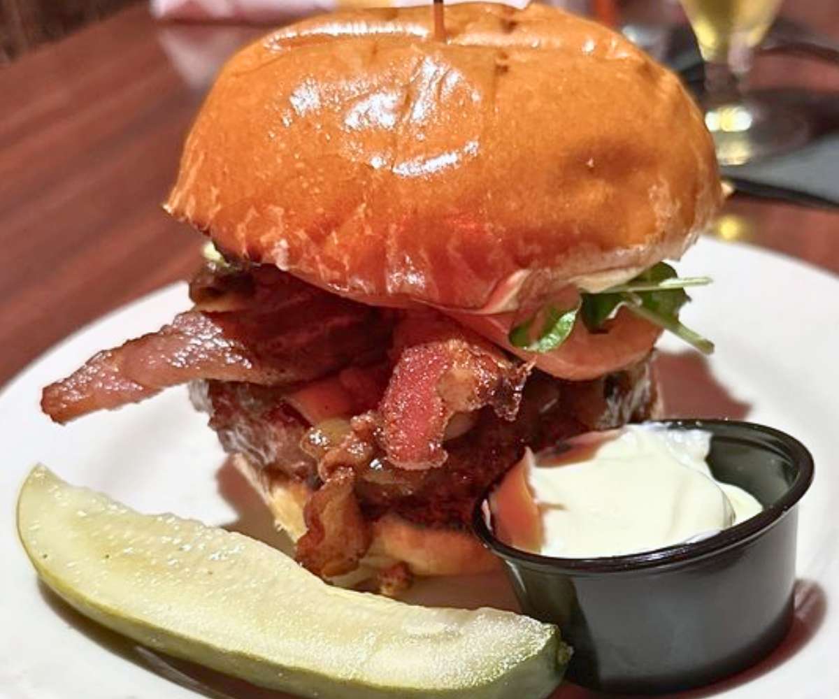 Brasserie Burger at Redcoat Tavern in Royal Oak, Michigan