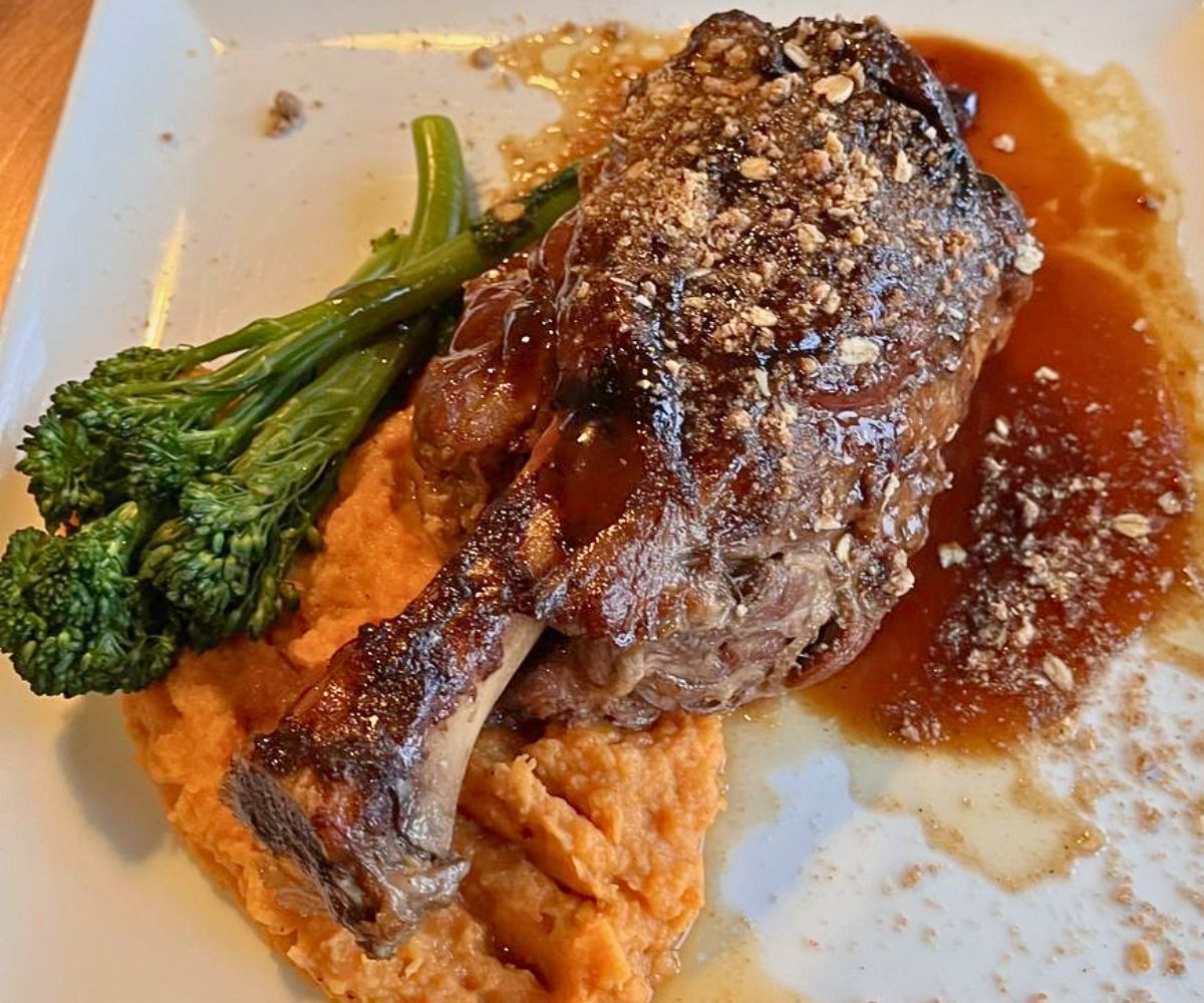 Pork Shank at Revival Kitchen & Bar in Concord, NH