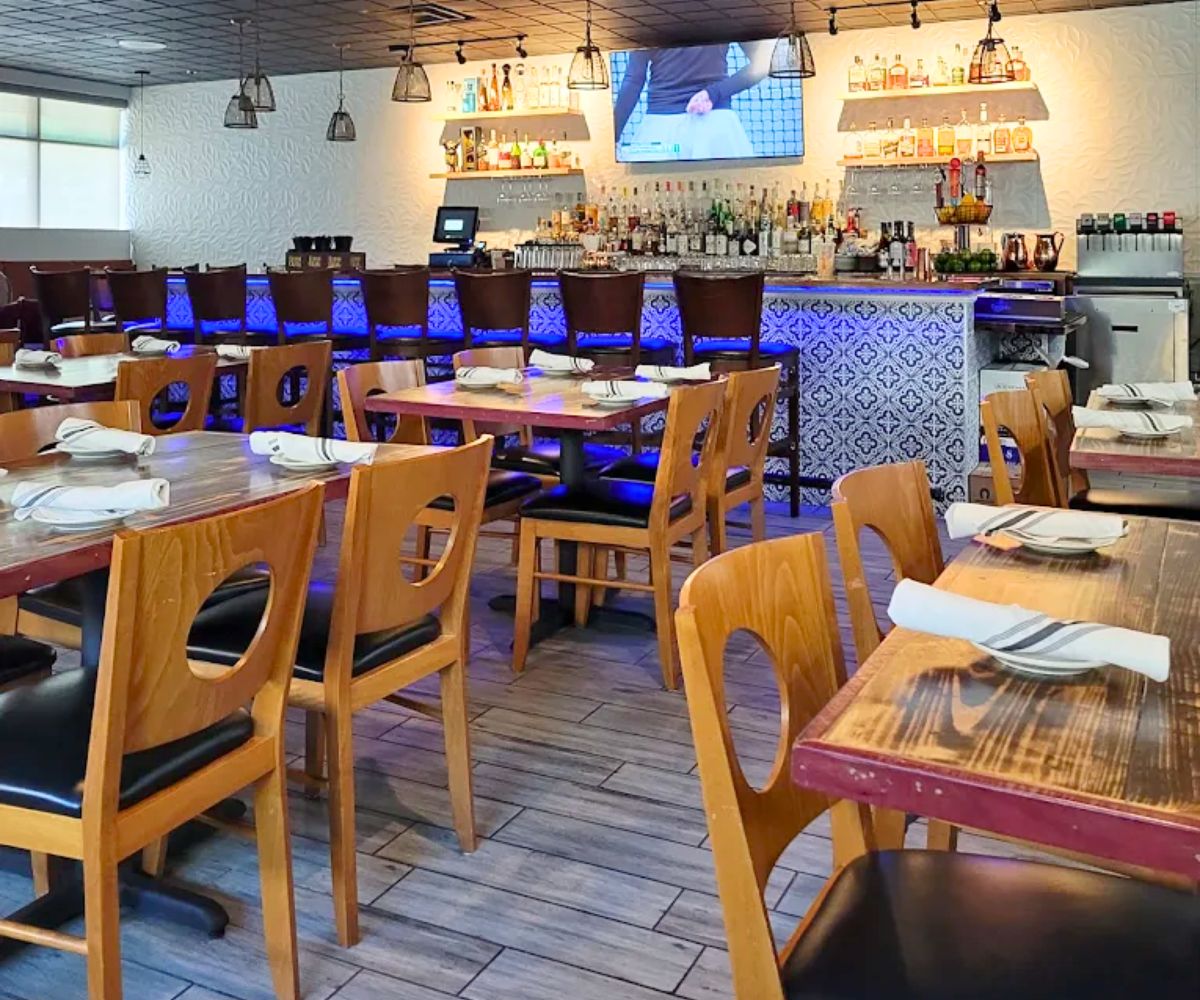 interior of Pisco Latin Kitchen in Sandy Springs, GA