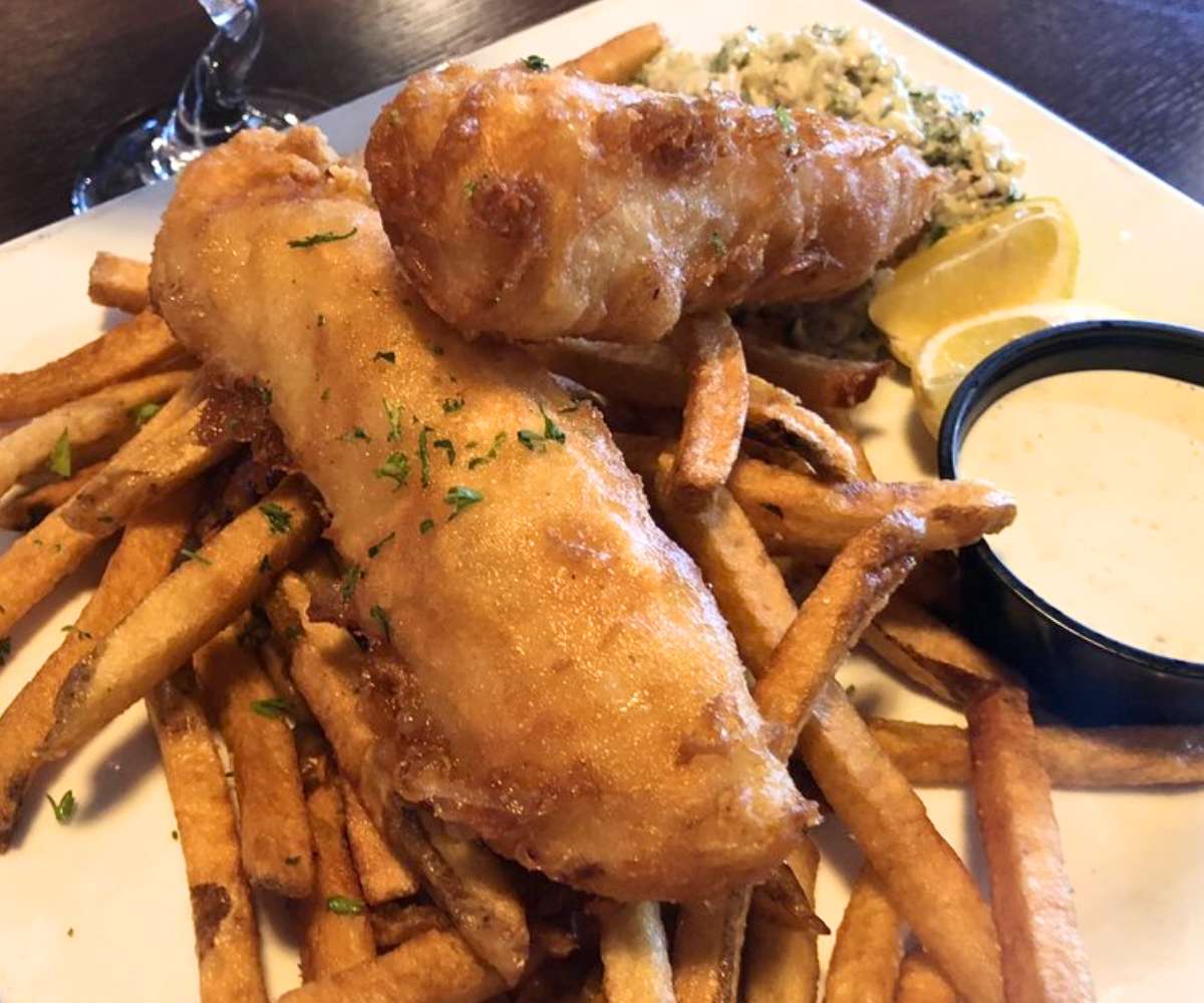 Fish and Chips at Novo Dolce in Bowling Green, Kentucky
