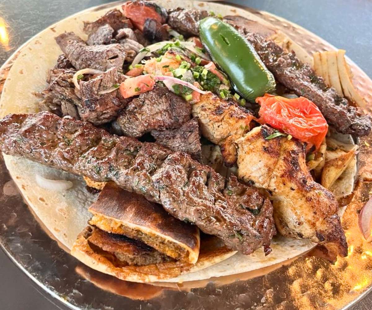 Mixed Kebab Platter at Abu Rass in Paterson, NJ