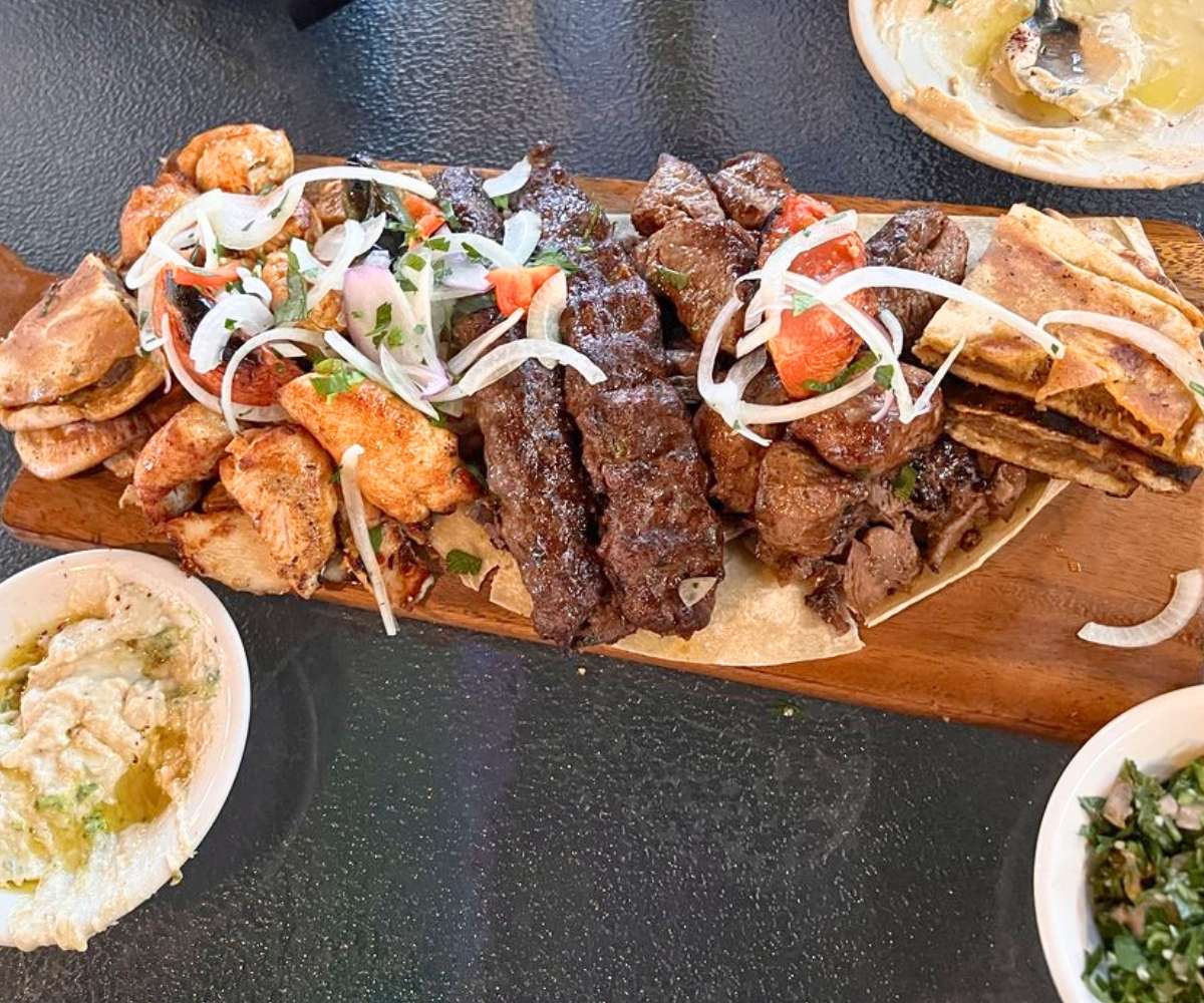 Family Mix Plate at Abu Rass in Paterson, New Jersey