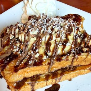 Chunkamonka French Toast at Shine Cafe in Troy, Michigan