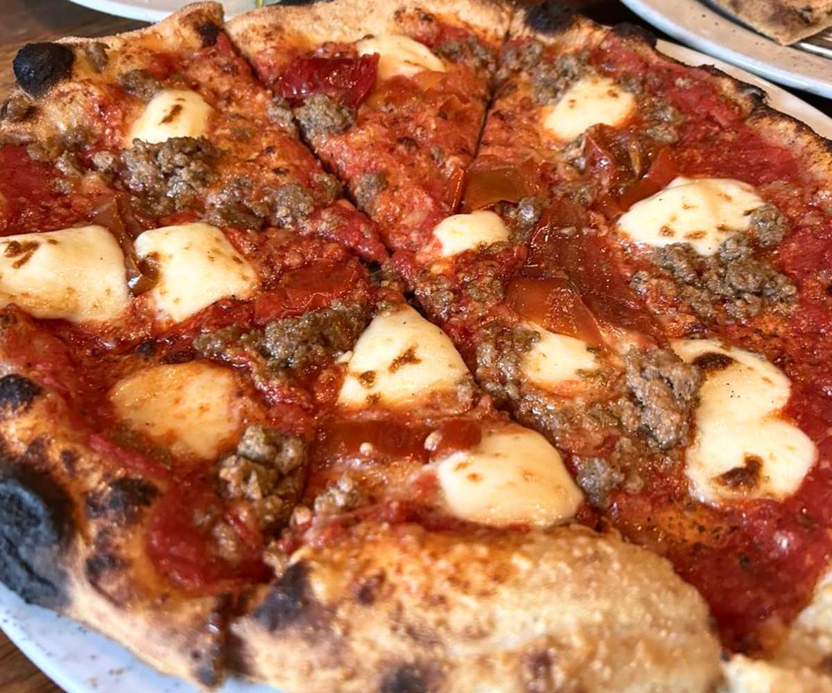 Fennel Sausage & Mama Lil's Peppersn at Life of Pie Pizza in Portland, OR