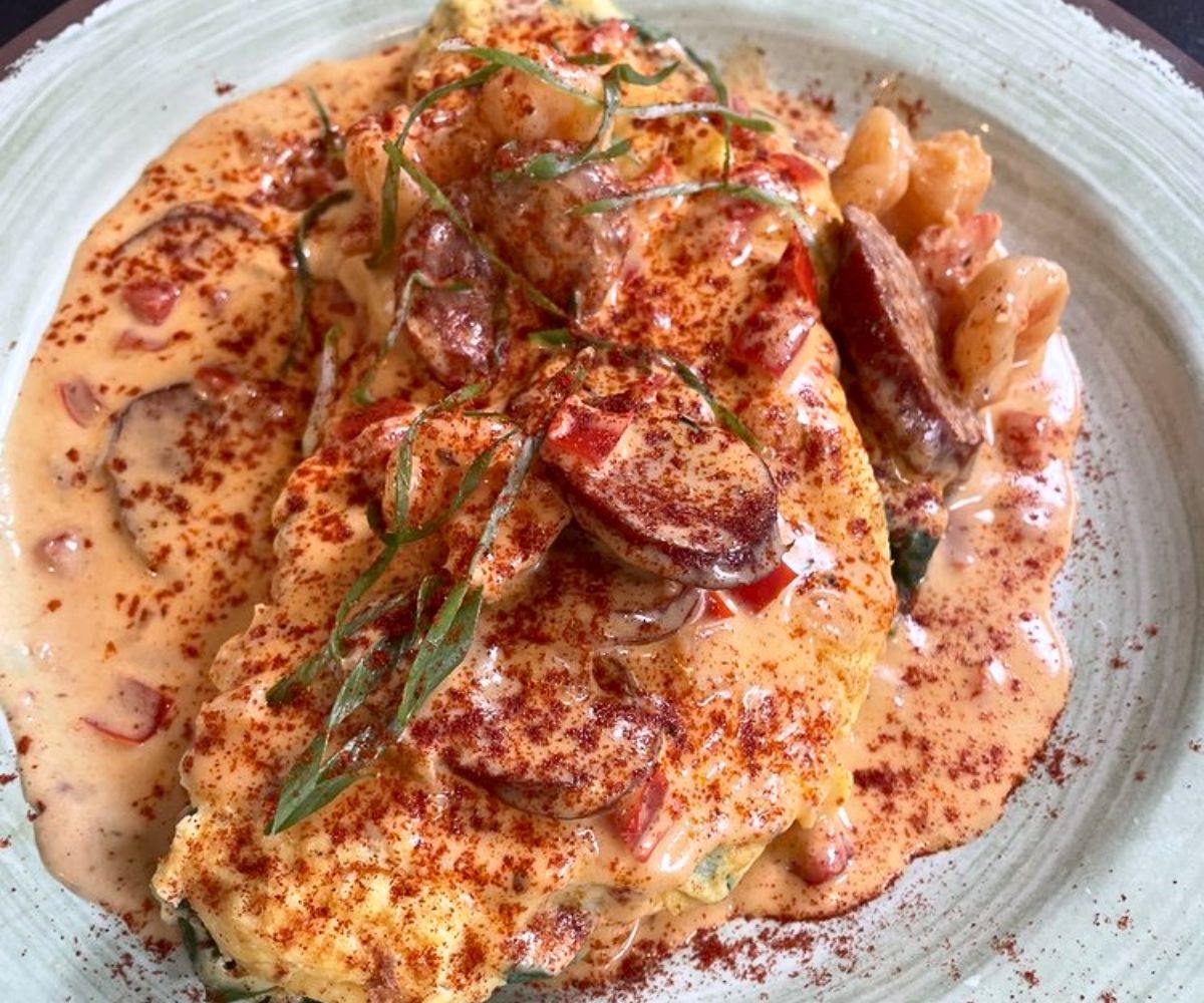 Nola Omelet at Cedar in Covington, Kentucky