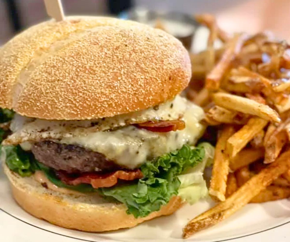 Marble Burger at The Marble Table in Billings, Montana