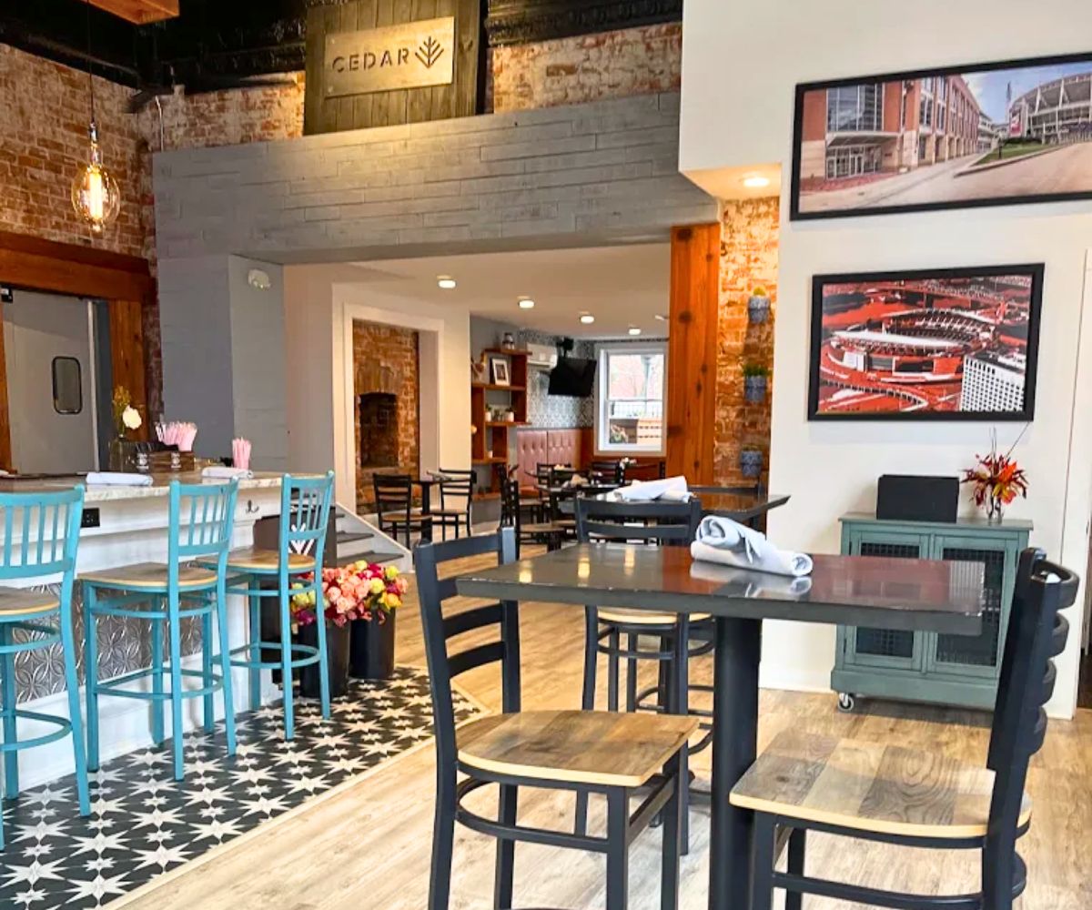 interior of Cedar in Covington, KY