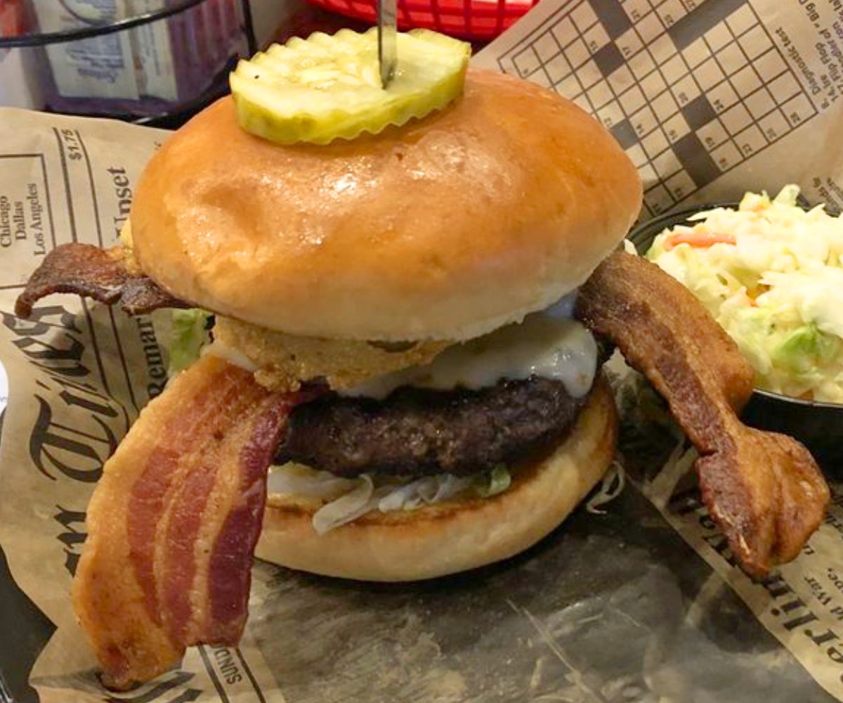 BLT Burger at Pbody's in Clarksville, Tennessee