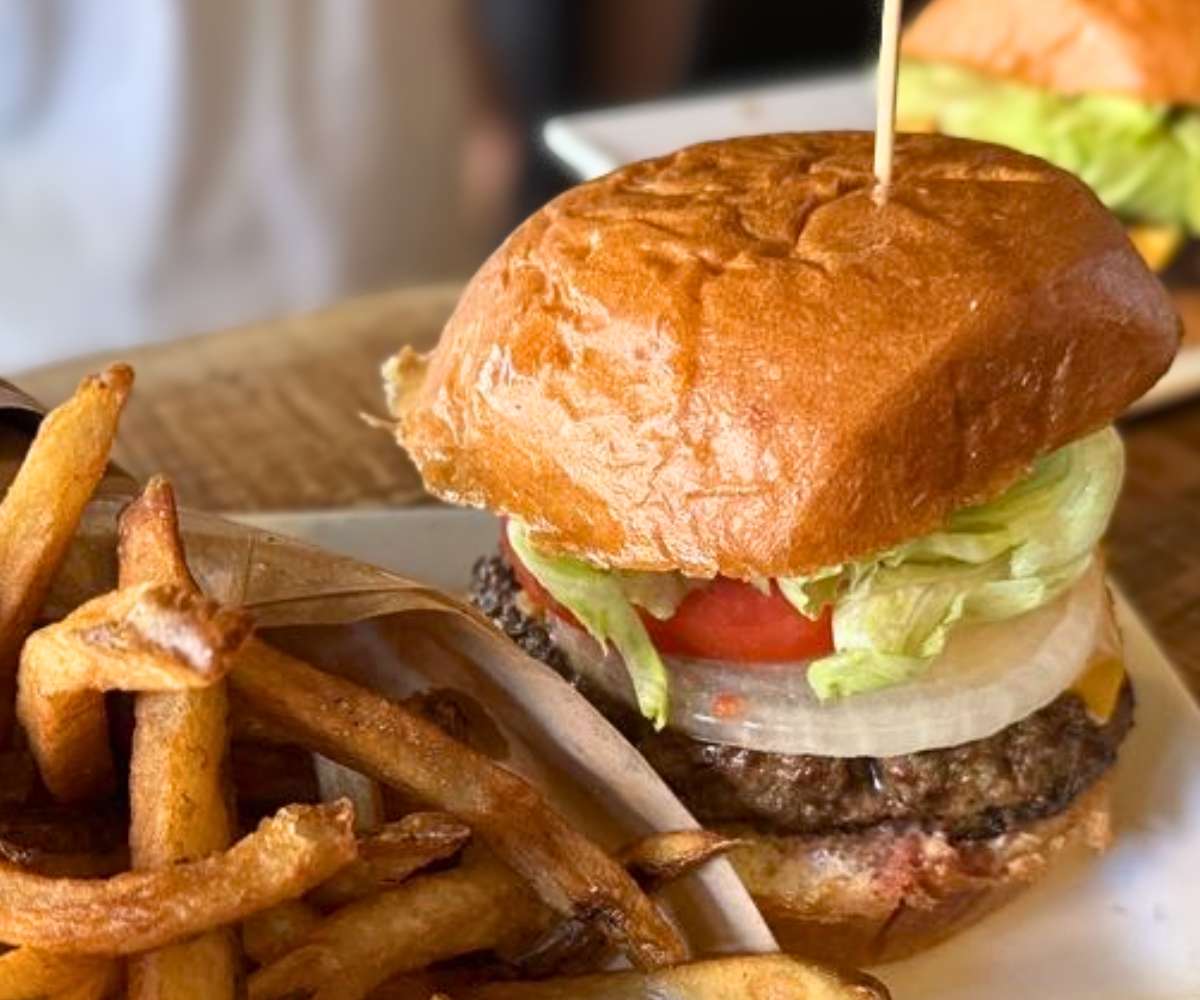 American Classic Burger at Citizen Burger Bar in Charlottesville, Virginia
