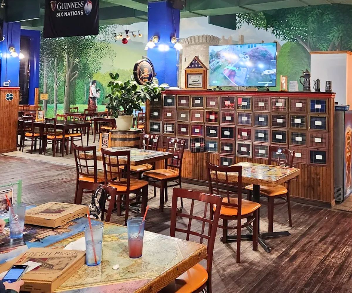 interior of Dempsey's Brewery Restaurant & Pub in Watertown, SD