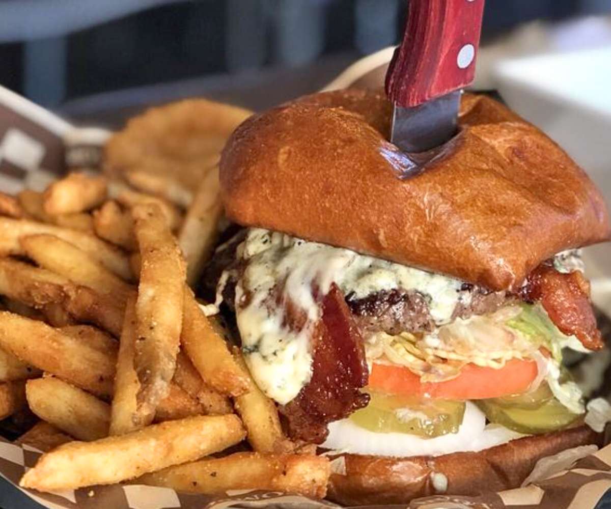 Black and Blue Burger at Eat Foodies in Kennewick, Washington