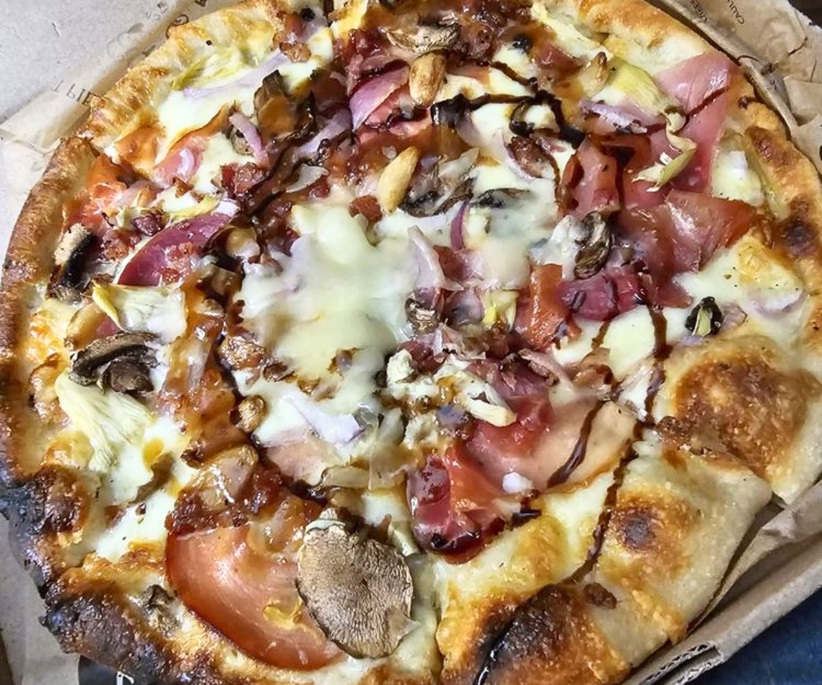 Romana at Firo Fire Kissed Pizza in Lawton, Oklahoma