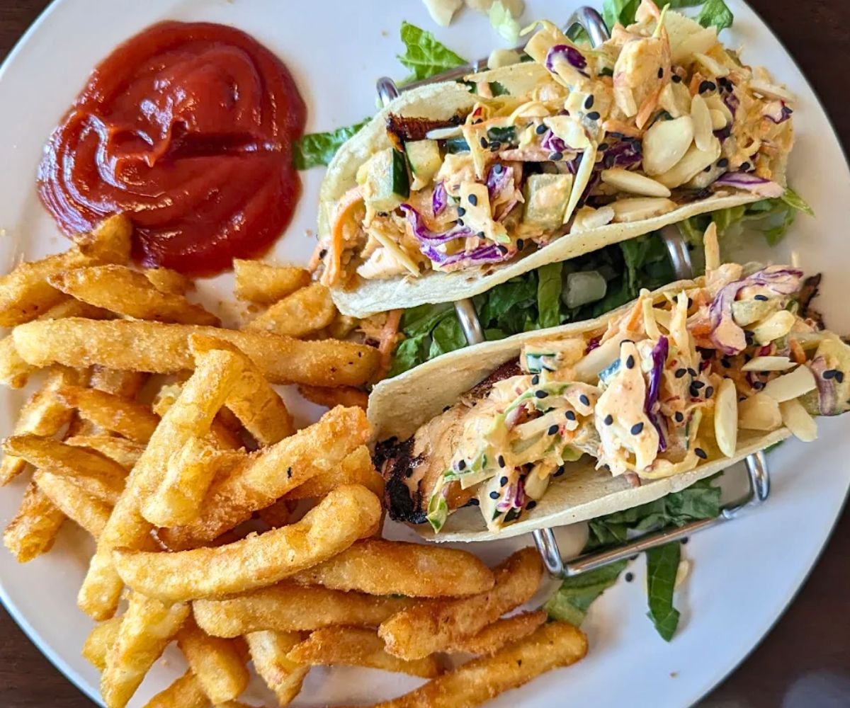 Tacos at Lefty's Main Street Grille in Blacksburg, Virginia