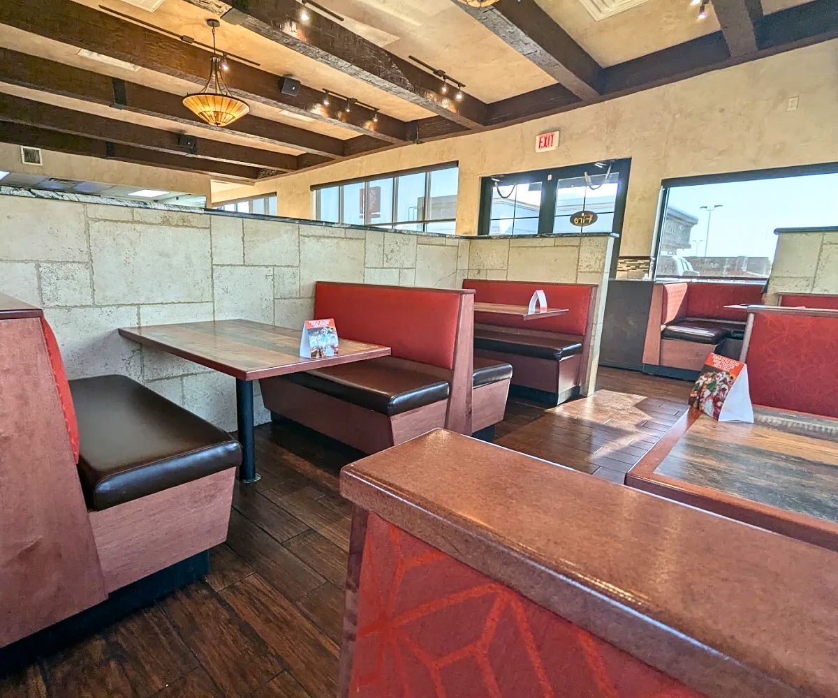 interior of Firo Fire Kissed Pizza in Lawton, OK