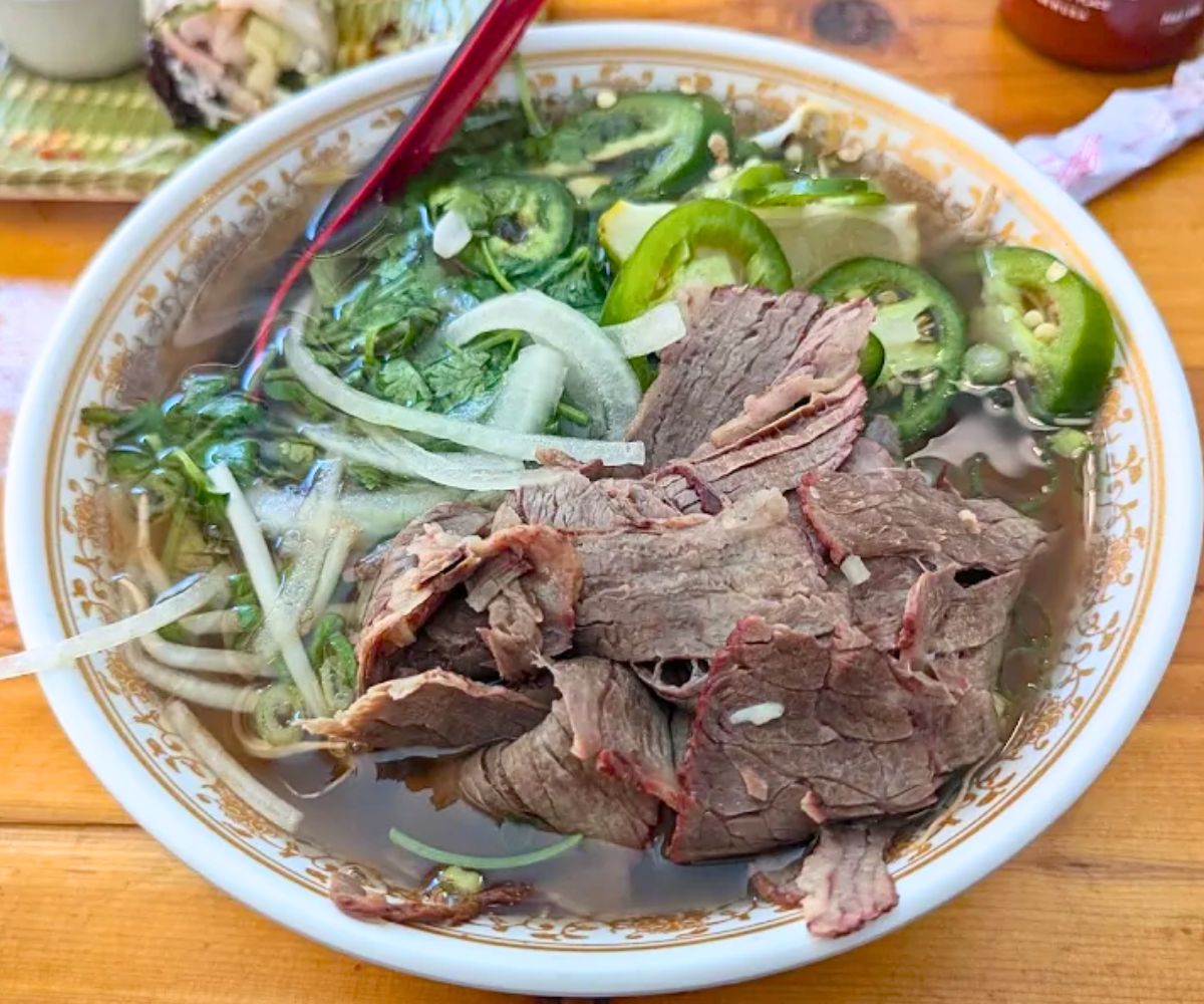Beef Pho at Noodlezip in Bismarck, North Dakota