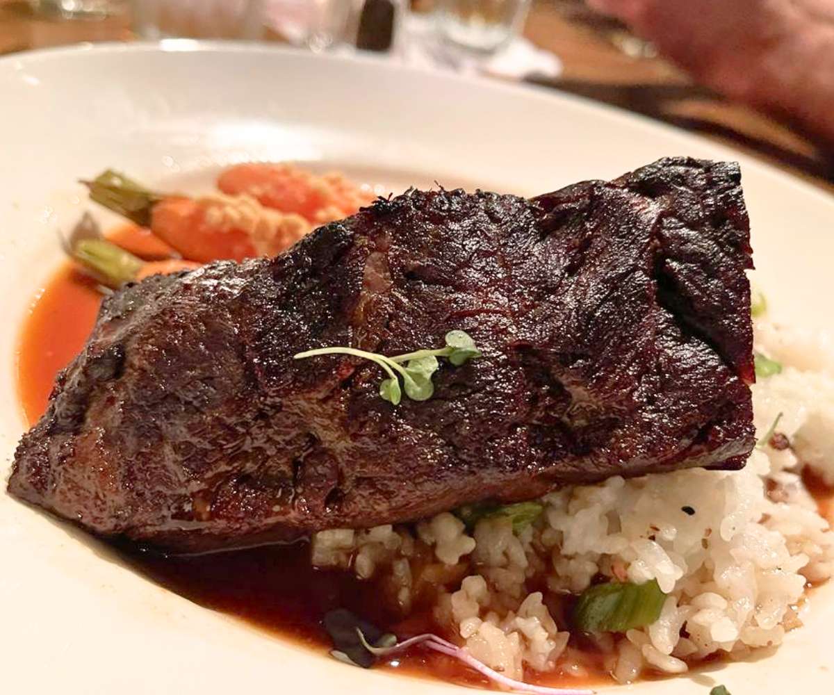 Korean BBQ Short Ribs at Max's Trumbull Kitchen in Hartford, CT