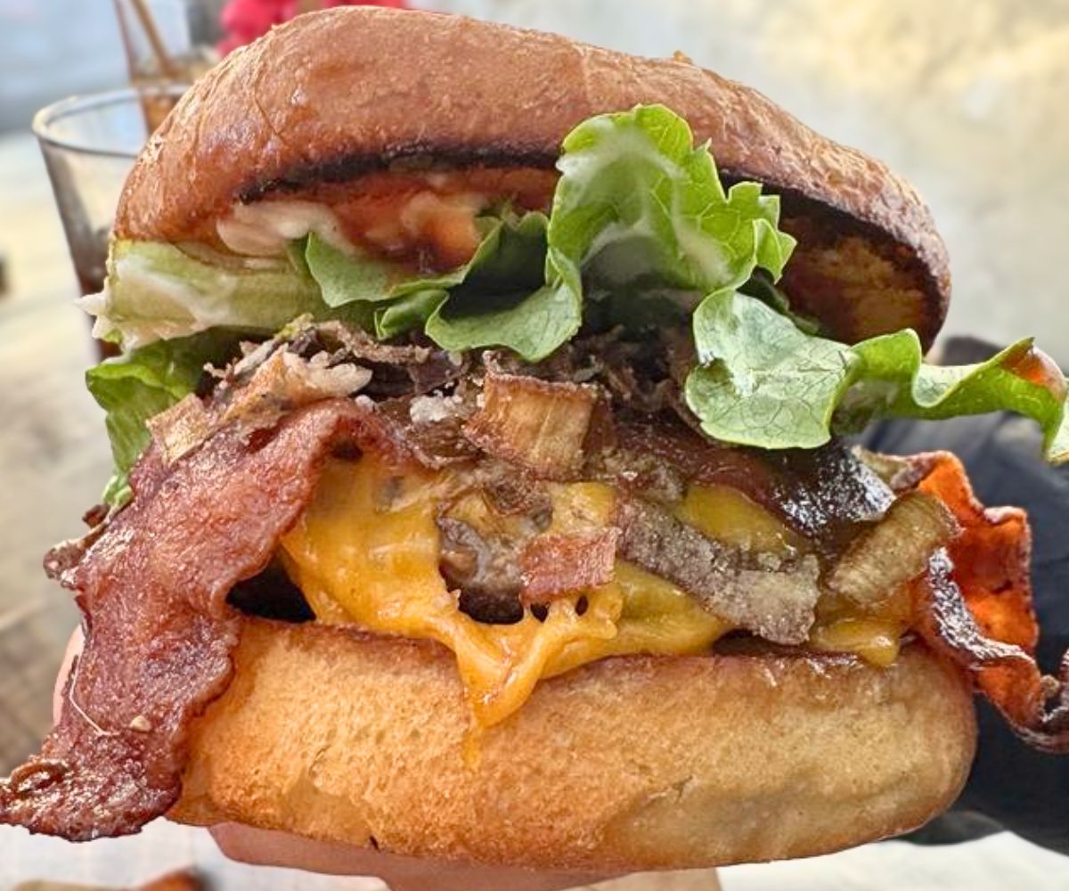 Union Chez Burger at Blue Roof Bistro in Fairbanks, Alaska