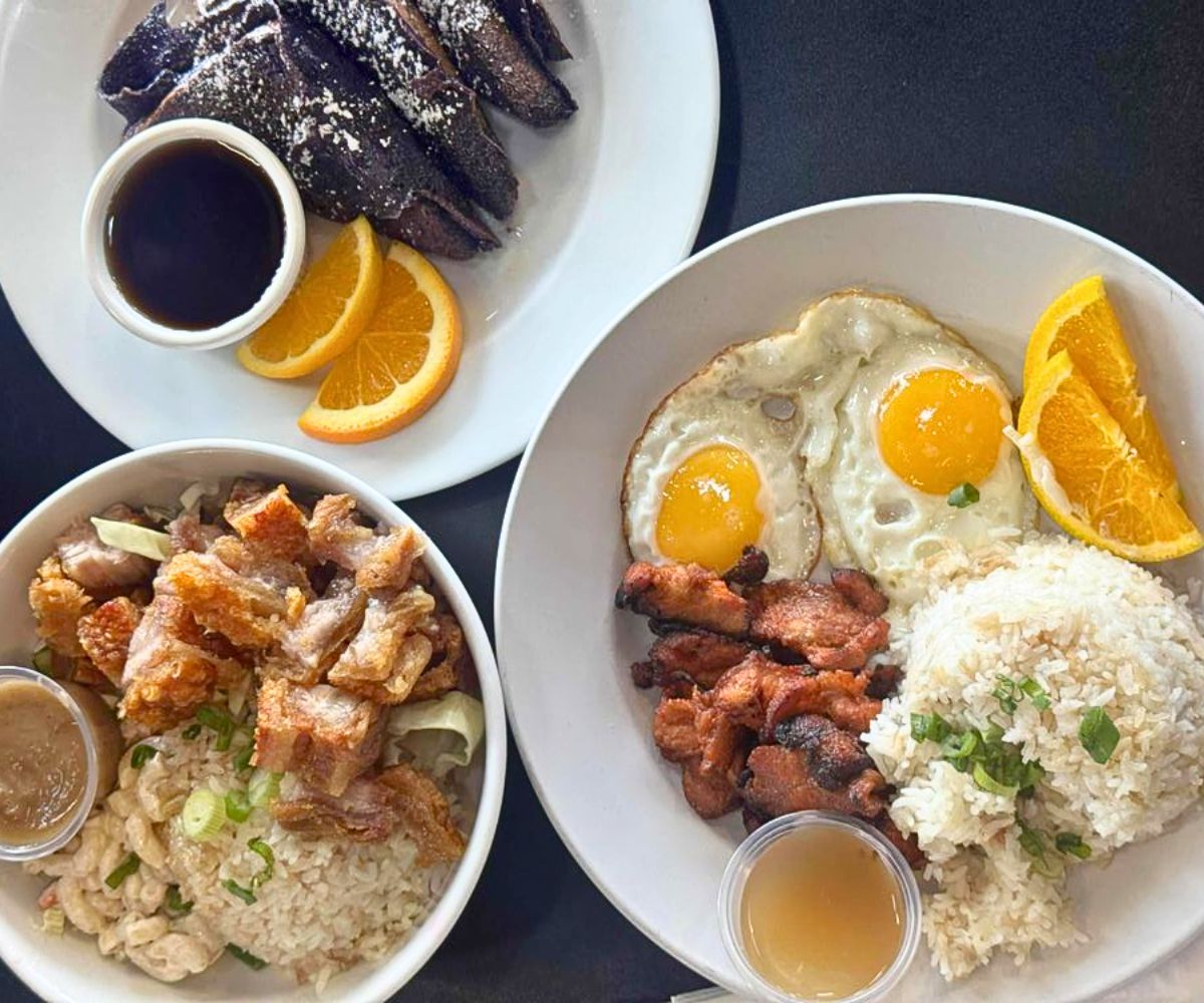 breakfast dishes at West Hill Deli in Auburn, WA