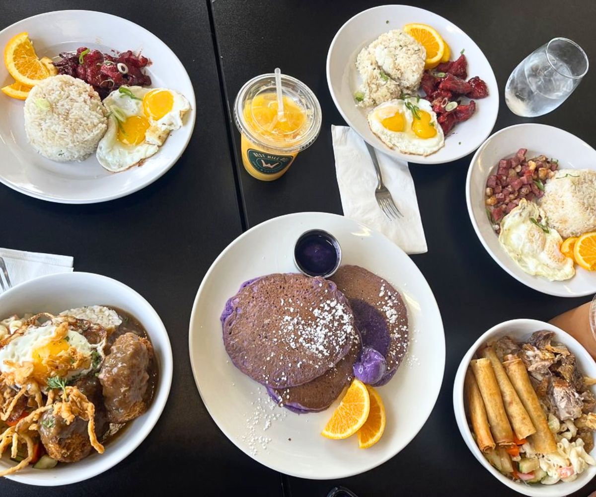 breakfast at West Hill Deli in Auburn, Washington