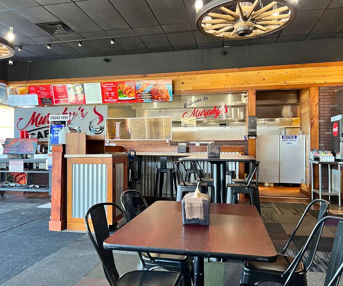 interior of Murphy's Cafe 126 in Riverton, UT