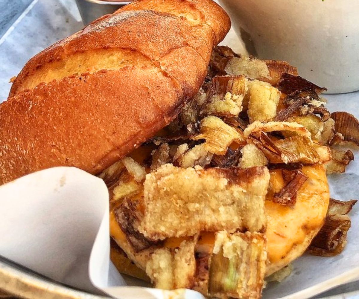 Chipotle Chicken Sandwich at Blue Roof Bistro in Fairbanks, AK