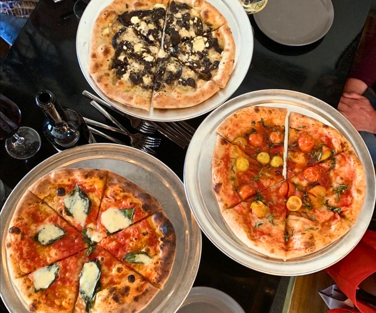 pizzas at DOPO Pizza & Pasta in Reno, Nevada