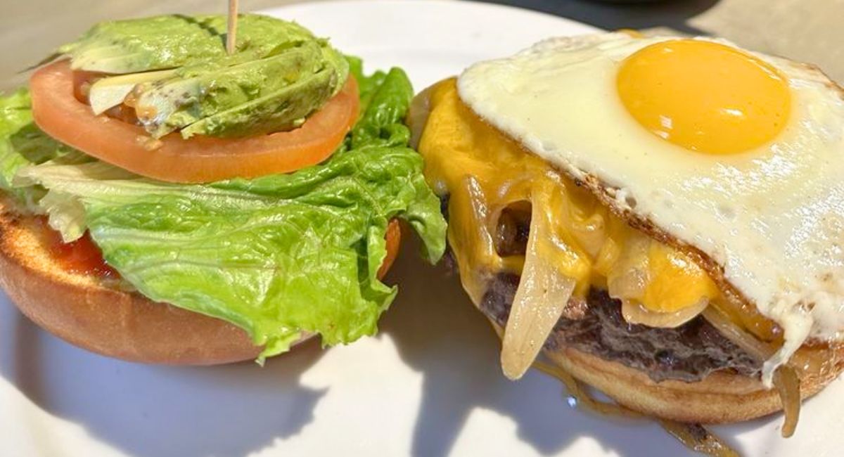 sunrise burger at Native Burger in San Francisco, California